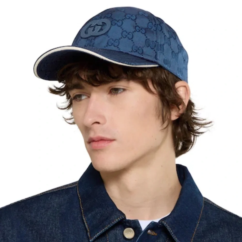 Gucci Monogram Nylon Baseball Cap